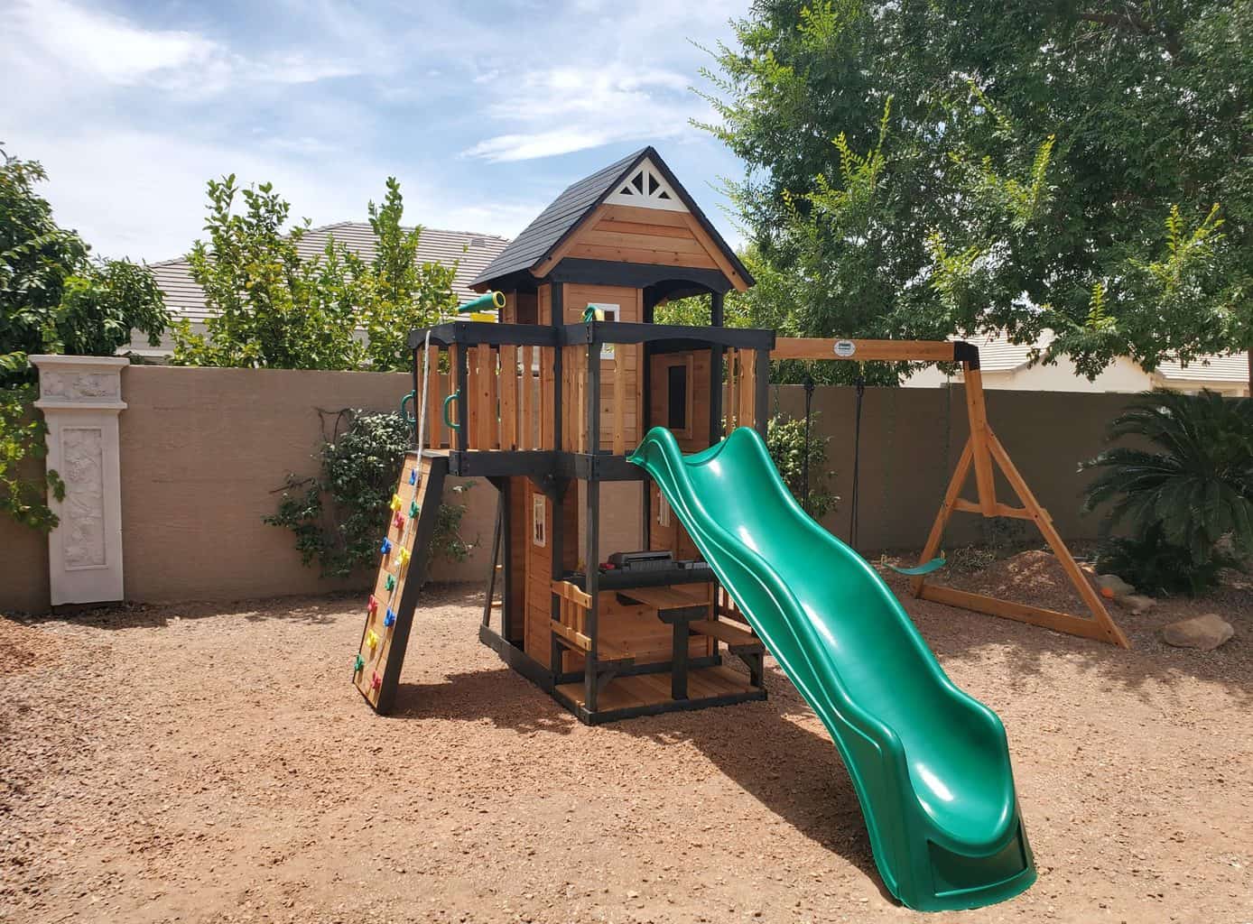 canyon creek cedar playset