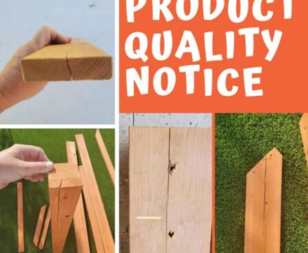 Leisure Installations Product Quality Notice