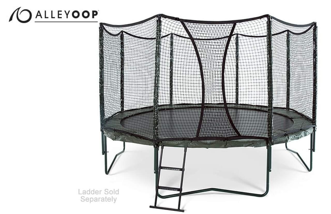Tag væk side Notesbog AlleyOOP 14 ft Variable Bounce Trampoline with Enclosure - Leisure Installs