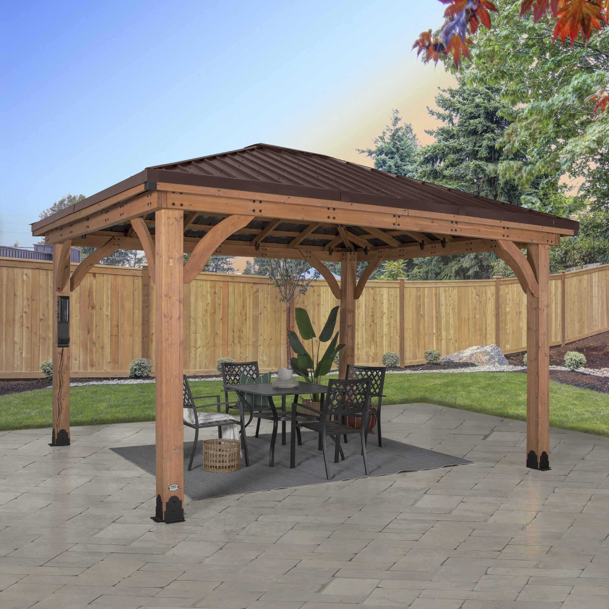 14X12 Barrington Gazebo - Leisure Installs