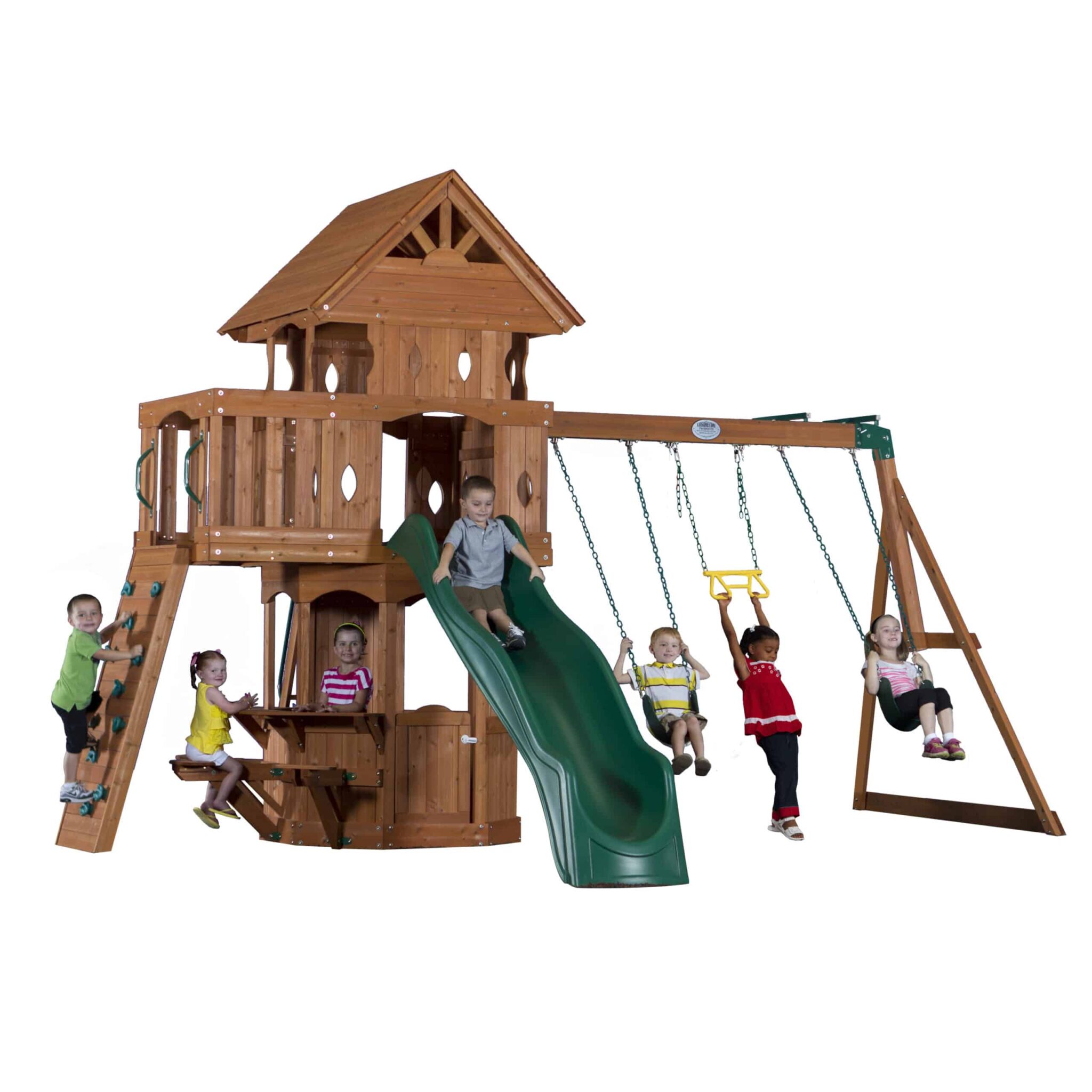 Woodland Swing Set - Leisure Installs