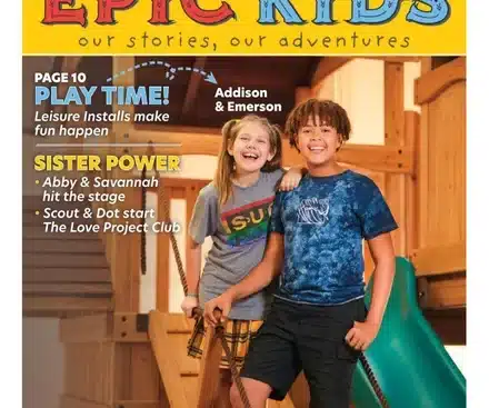 Epic Kids feature article on Leisure Installs
